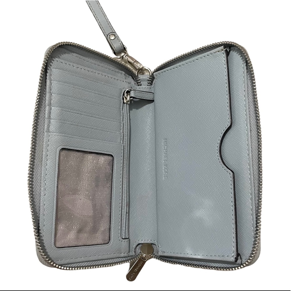 Michael Kors Silver Gray Multi Function Phone Cas… - image 3